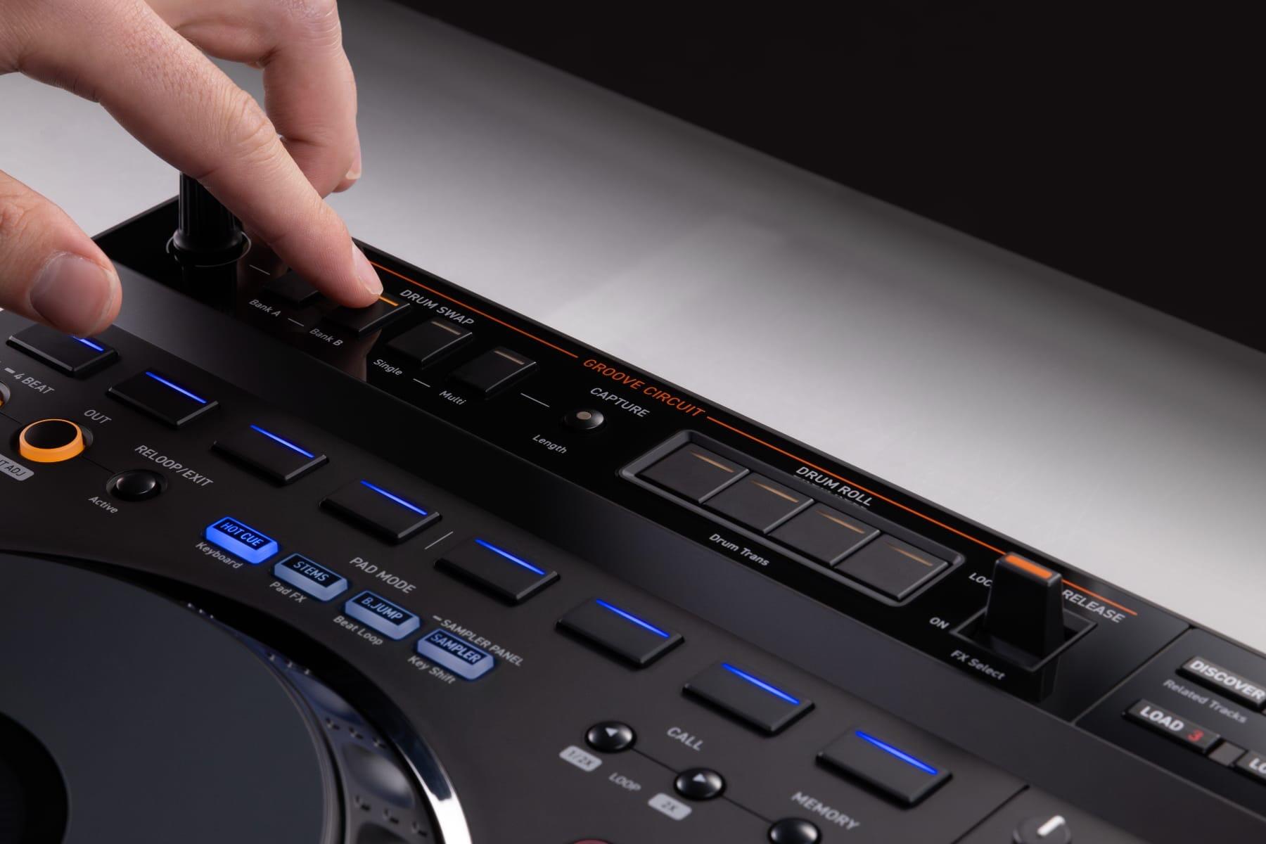 AlphaTheta DDJ-GRV6 DJ controller lifestyle image 1