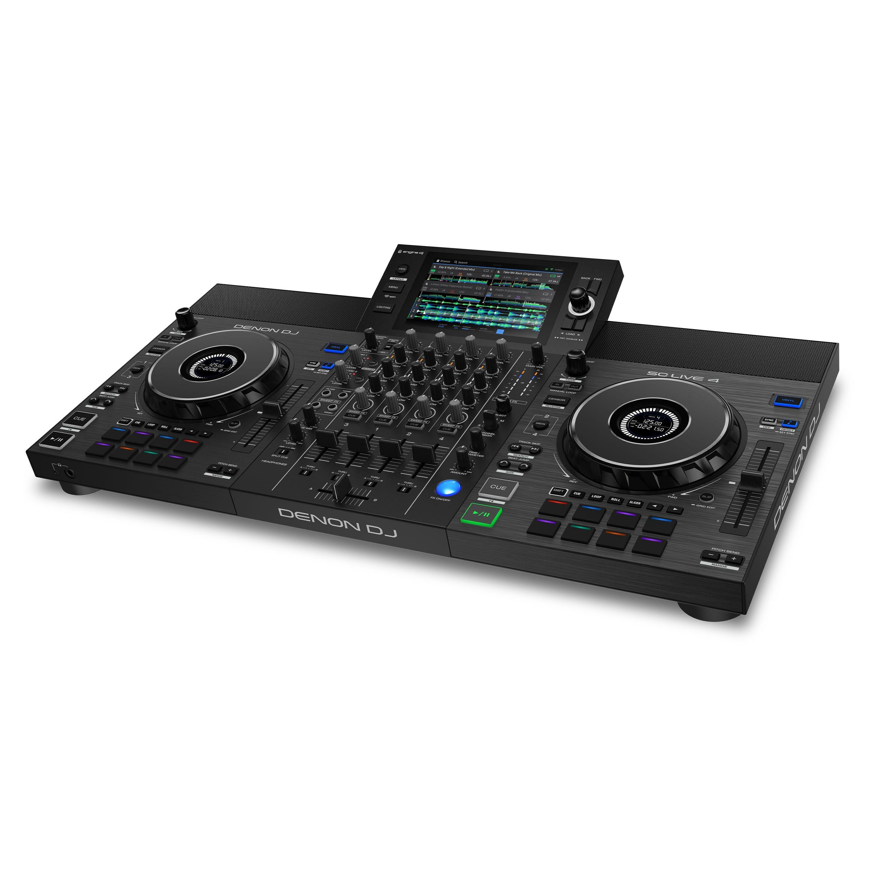 Denon DJ SC LIVE 4 right angle