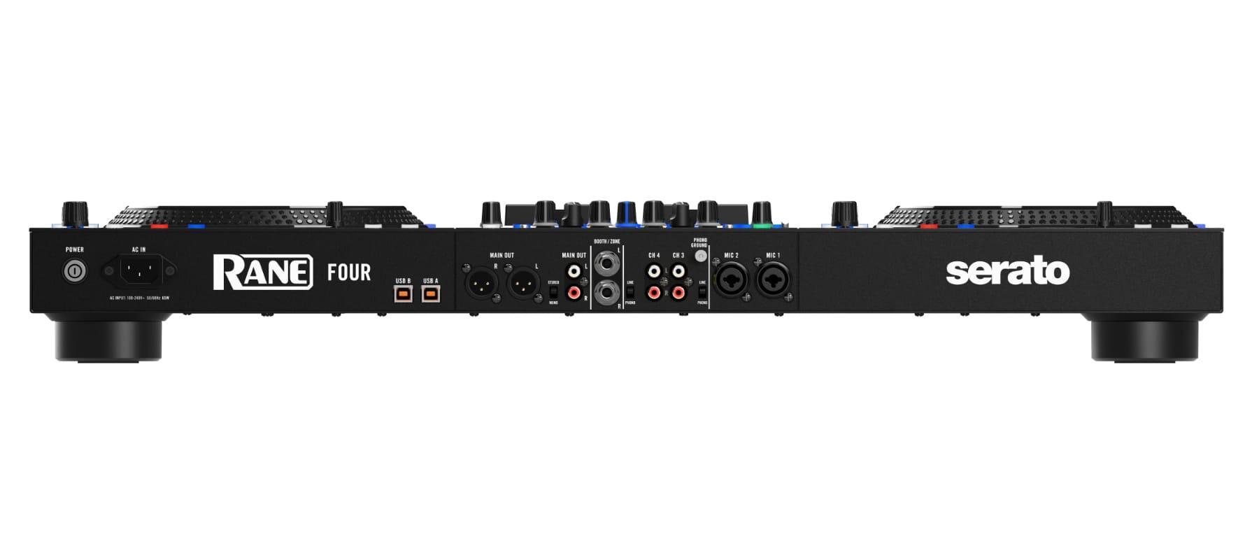 RANE FOUR Advanced 4 Channel Stems DJ Controller rear