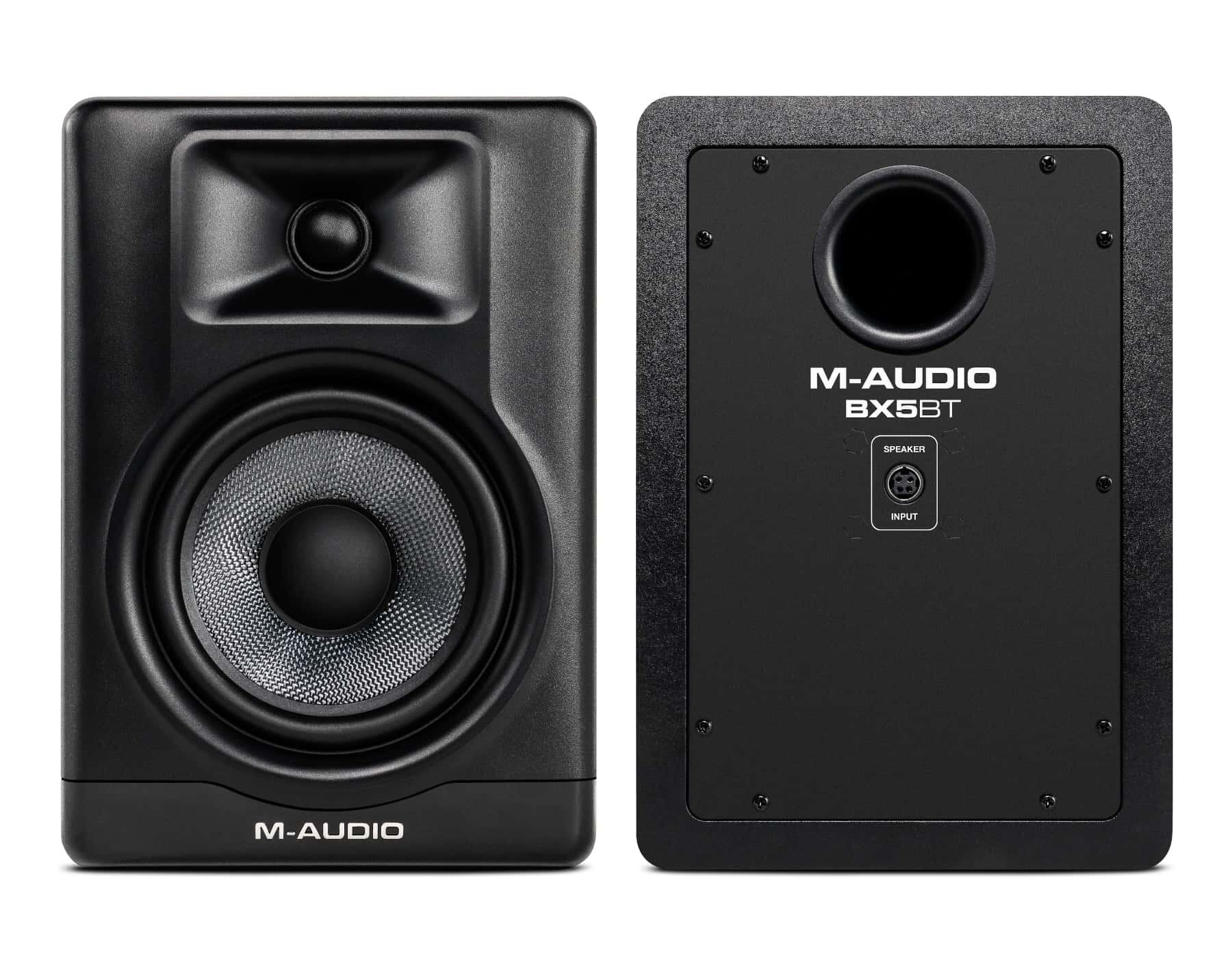 M-Audio BX5BT speakers frond back 2