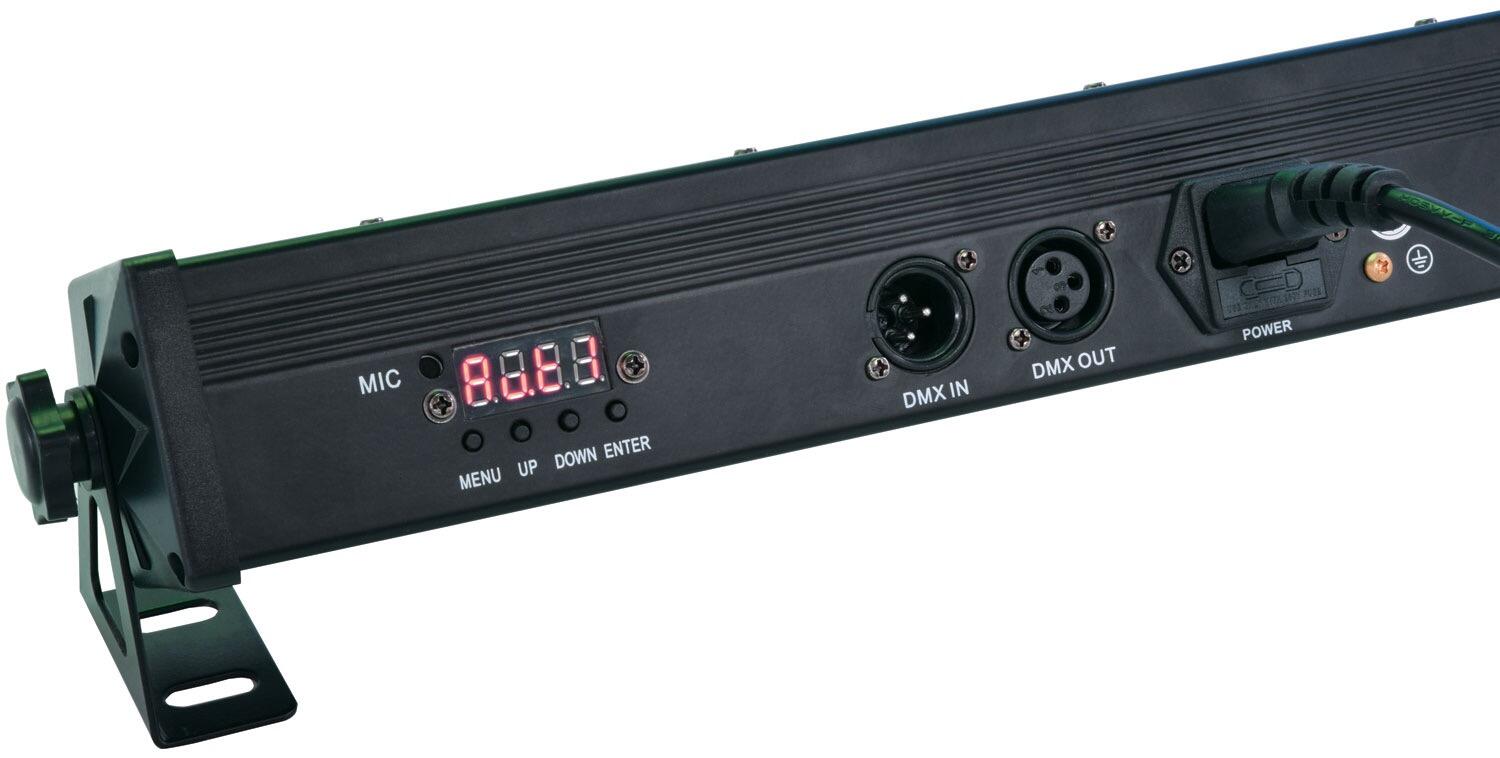 QTX C-BAR: 24 x 3W RGB DMX LED Bar inputs