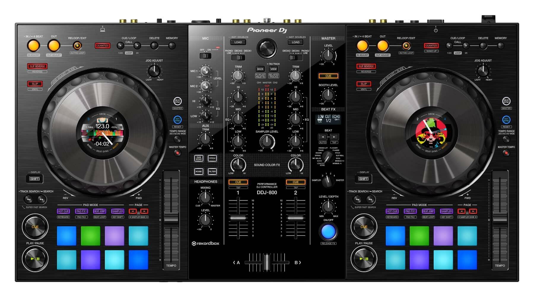 Pioneer DJ DDJ-800 & VM-50 Package