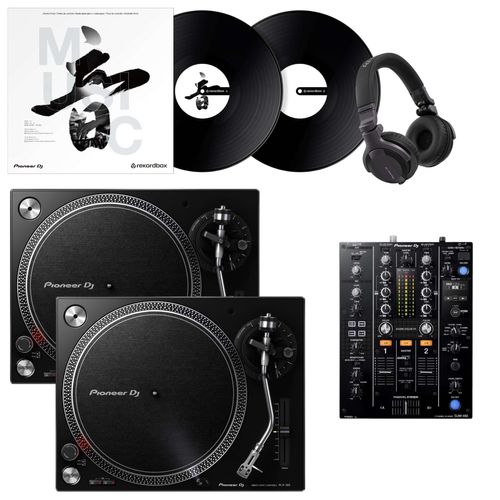 Pioneer DJ PLX-500 & DJM-250MK2 Package