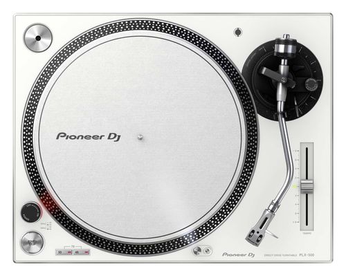Pioneer DJ PLX-500-W turntable top