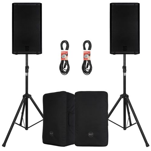 RCF ART 912-A Professional Active Speaker Bundle