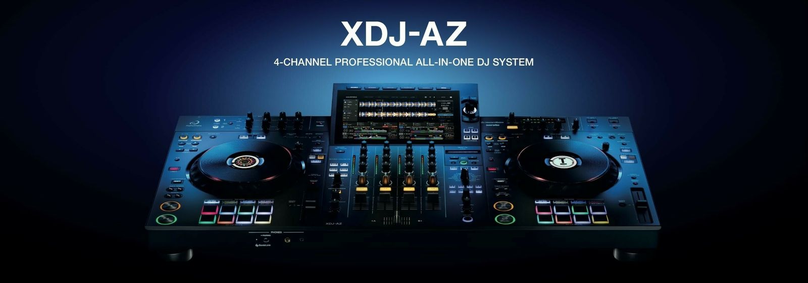 XDJ-AZ 4-Channel Professional All-In-One DJ System
