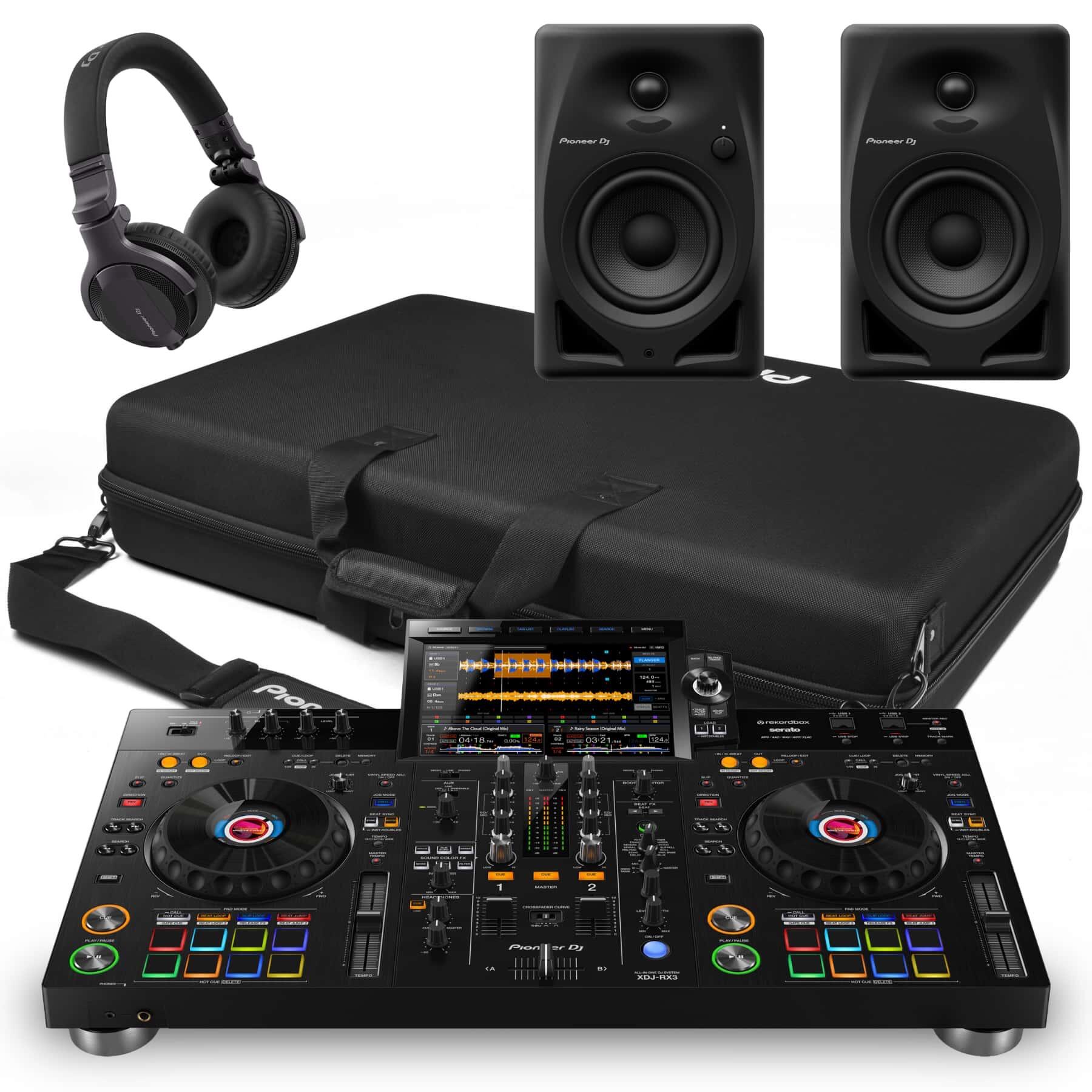 Pioneer DJ XDJ-RX3 & DM-40D DJ Bundle