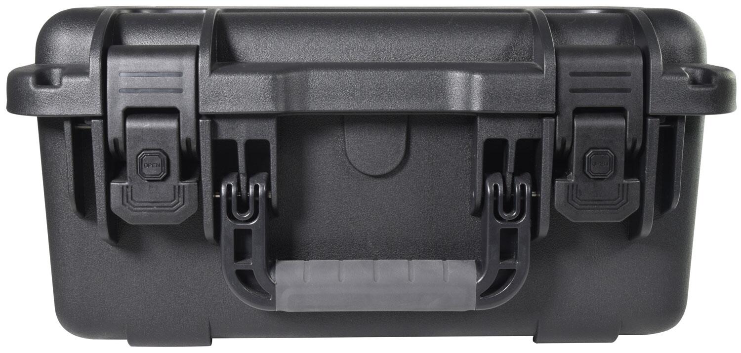 Citronic FLITE-600 Powered Mixer + 2 UHF Microphones + DSP case front