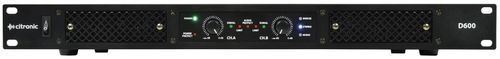 Citronic D600 Class-D Amplifier front