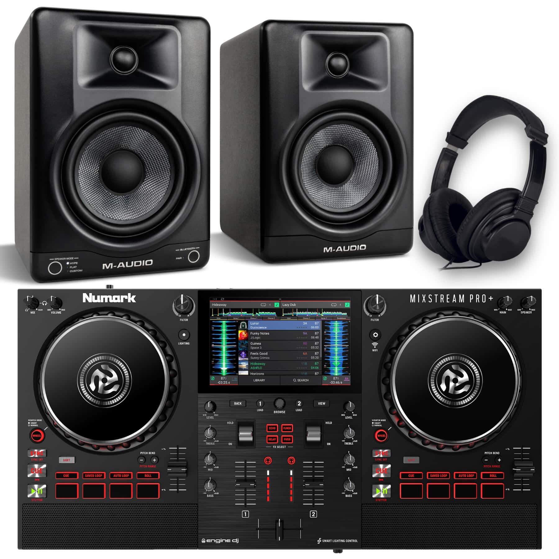 Numark Mixstream Pro + & BX5BT Bundle