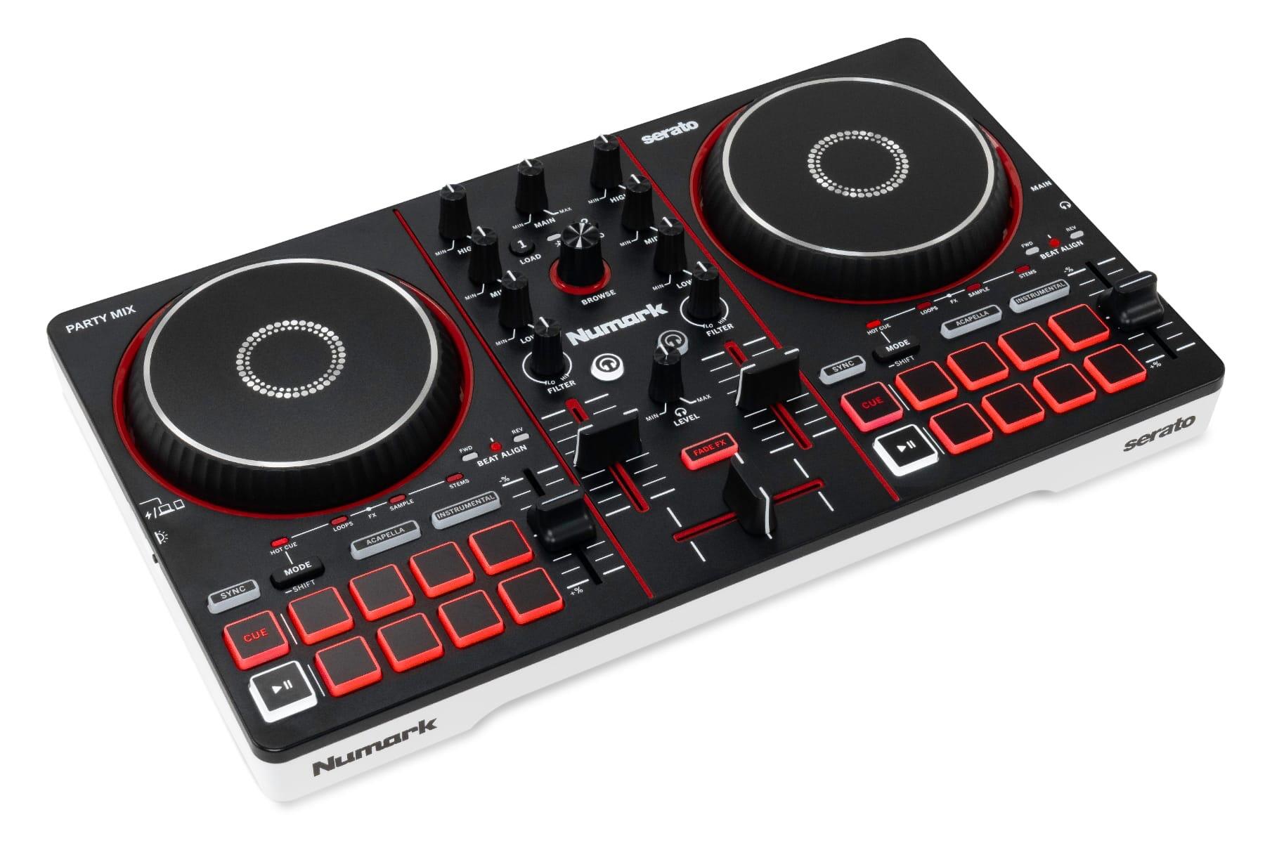 Numark Party Mix III DJ Controller angle left
