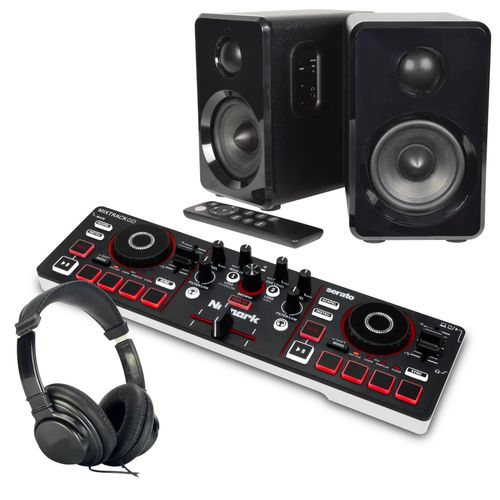 Pioneer DJ DDJ-FLX4 & DM-40D Complete DJ Bundle