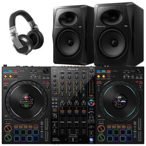 Pioneer DJ DDJ-FLX10 & VM-80 Bundle