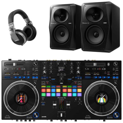 Pioneer DJ DDJ-REV7 & VM-50 Package