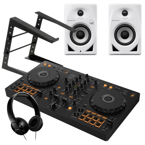 Pioneer DJ DDJ-FLX4 with DM-40D: Unleash Your DJ Skills