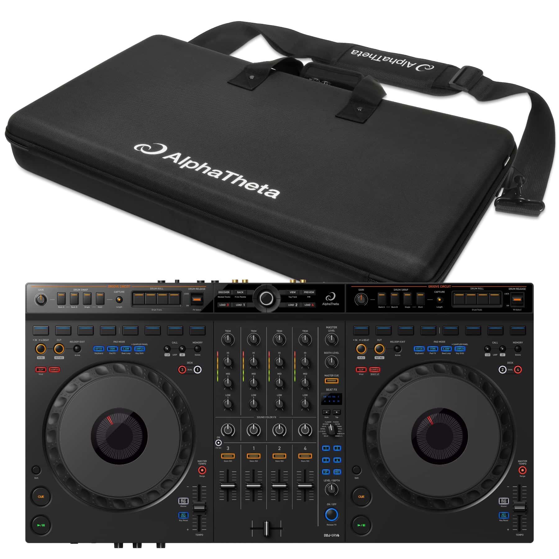AlphaTheta DDJ-GRV6 djコントローラー AlphaTheta - DDJ-GRV6 - 4 Channel DJ Controller – Steve's
