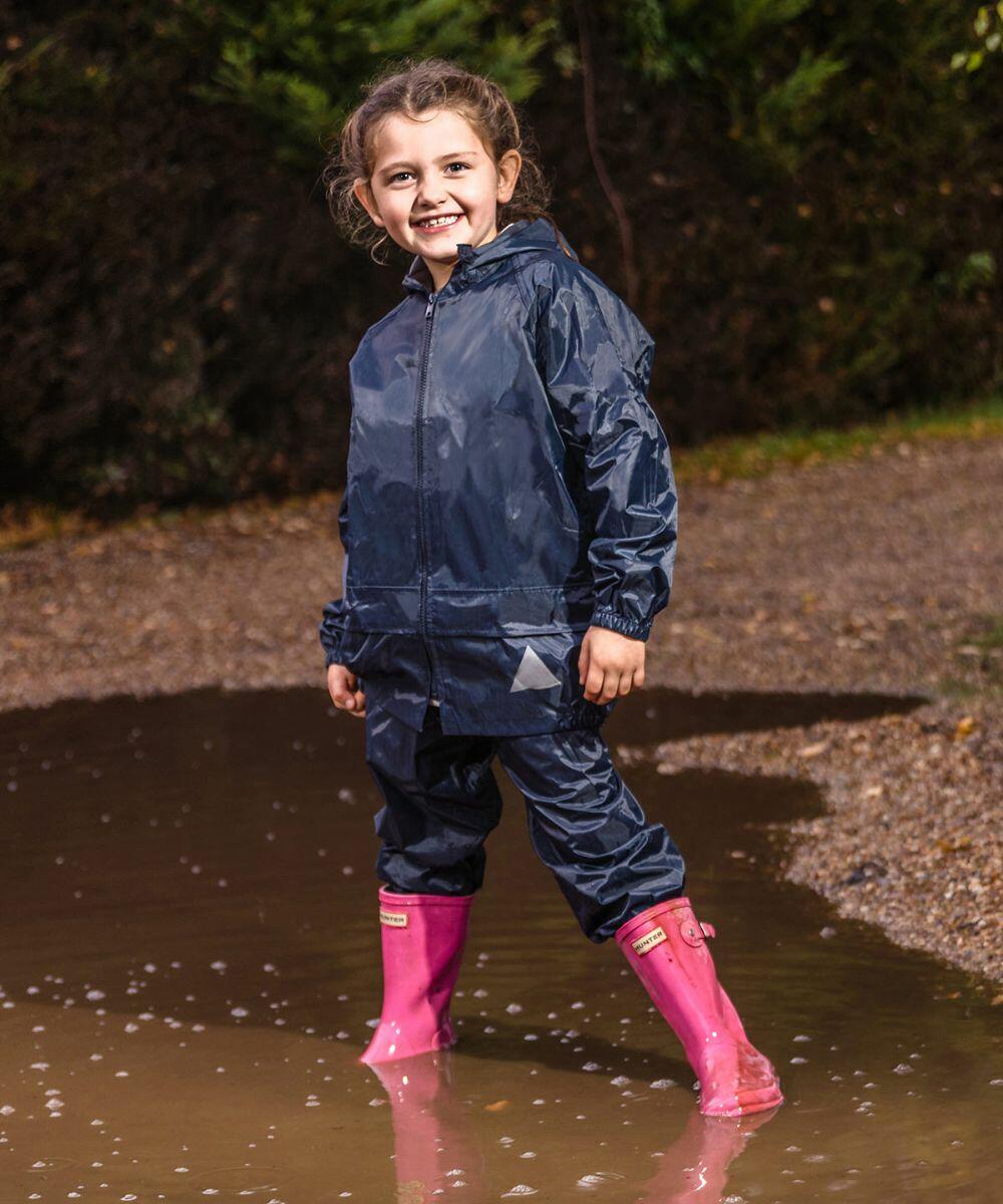 Kids Heavyweight Waterproof Jacket and Trouser Suit Stitch Factory