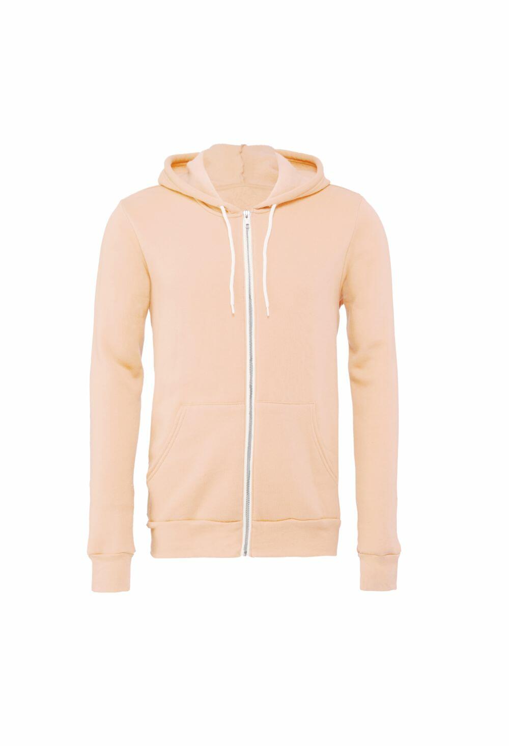 Bella Canvas Unisex Polycotton Fleece Full Zip Hoodie Shop Now
