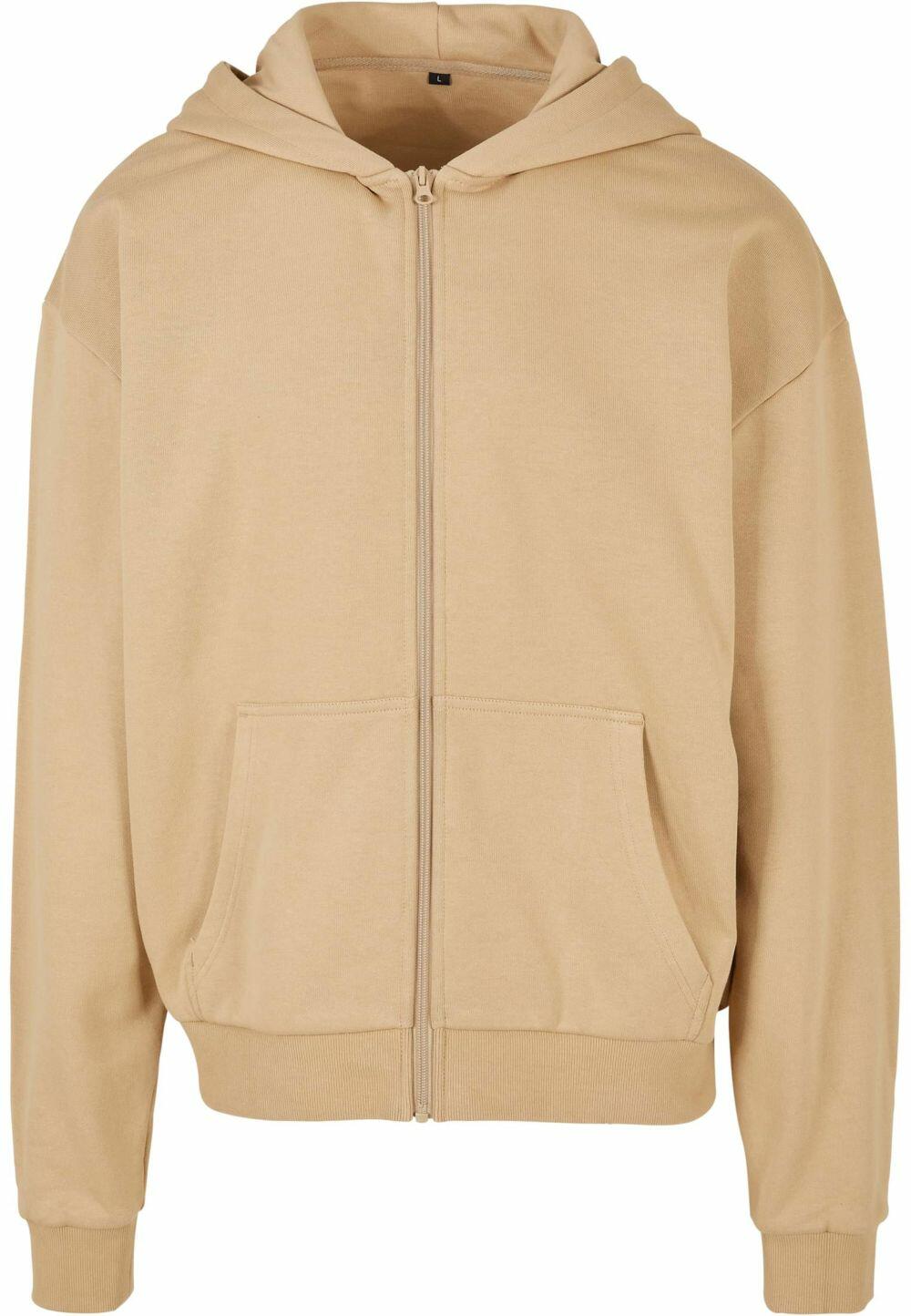 Build Your Brand Heavy Zip Hoody Jacket For Men - Premium Quality Pullover - View #11