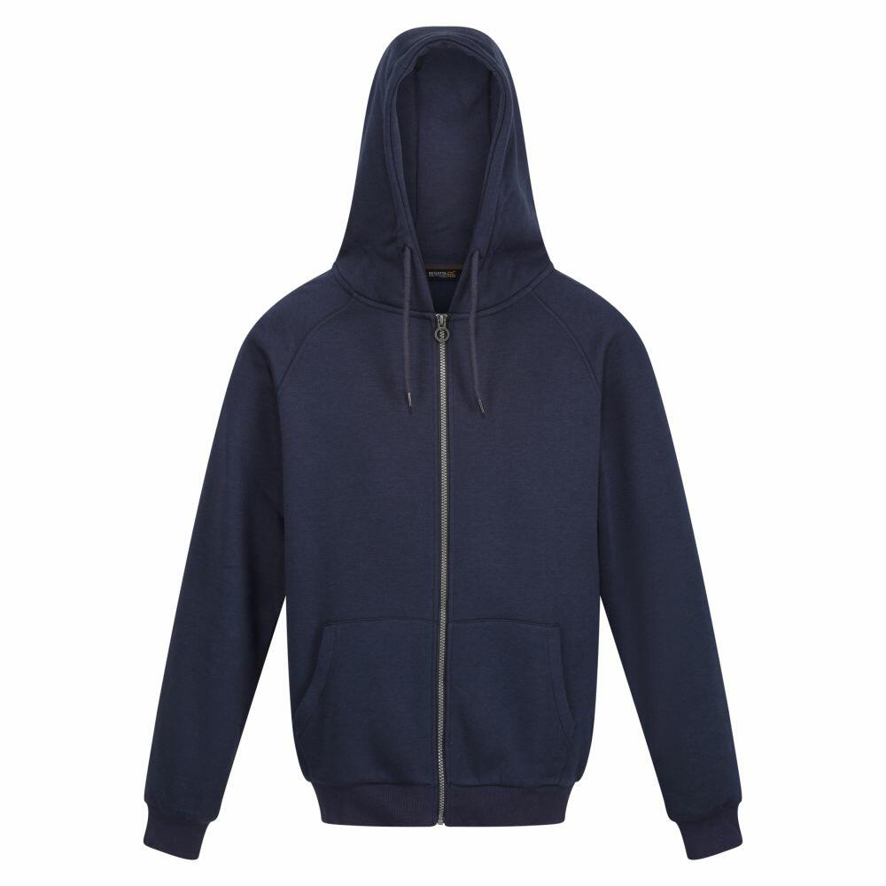 Plain blue zip up hoodie hotsell