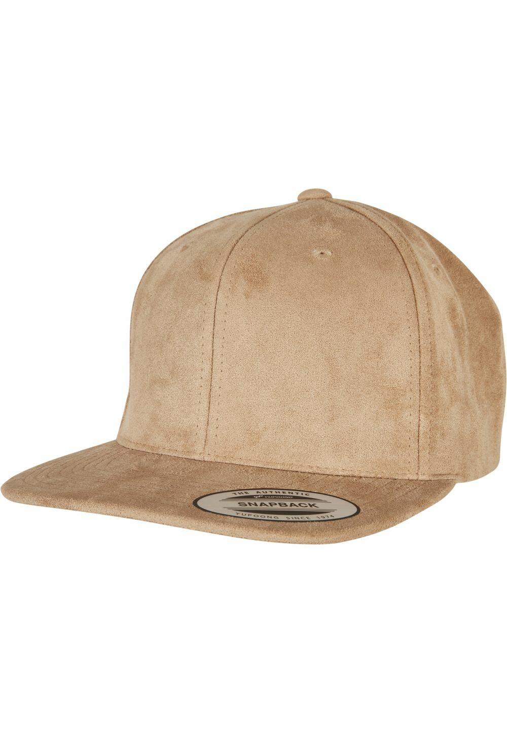 Flexfit by Yupoong Imitation Suede Leather Snapback Cap Stylish Fit