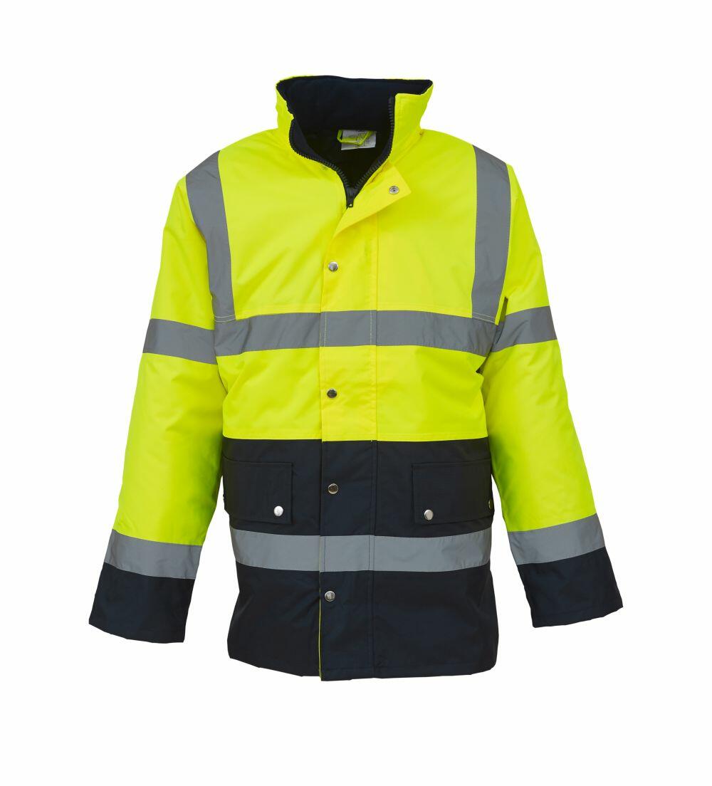 Yoko Adult High Visibility Two-Tone Motorway Jacket - Safety Gear