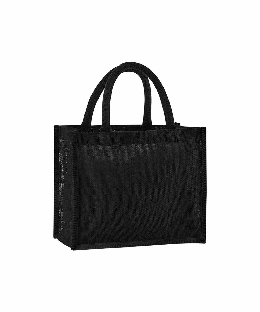 Westford Mill Natural Starch Jute Midi Tote - Eco-Friendly Style