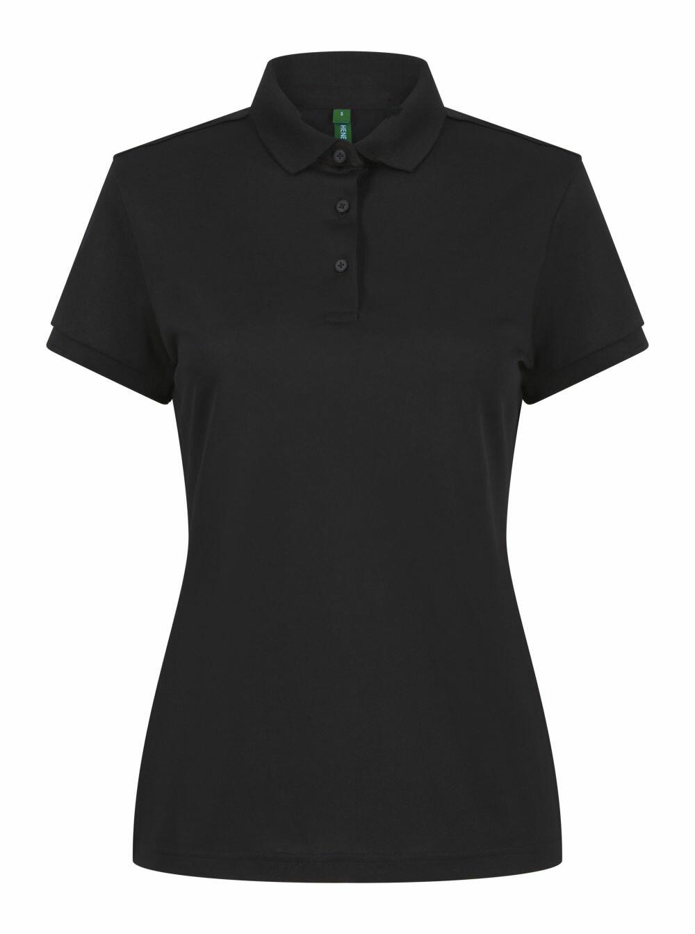 Henbury Women s recycled polyester polo shirt HB466