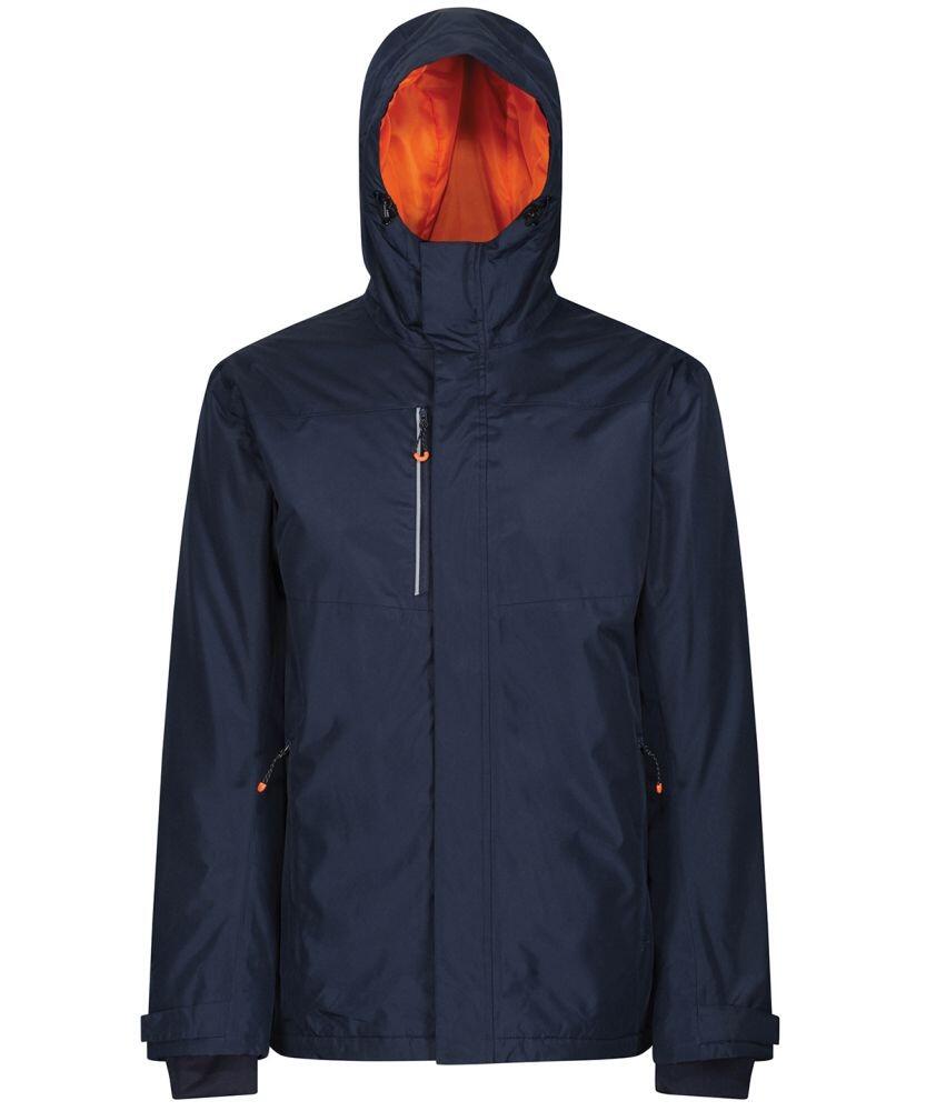 Regatta Professional's RG002, a blue jacket with orange lining.