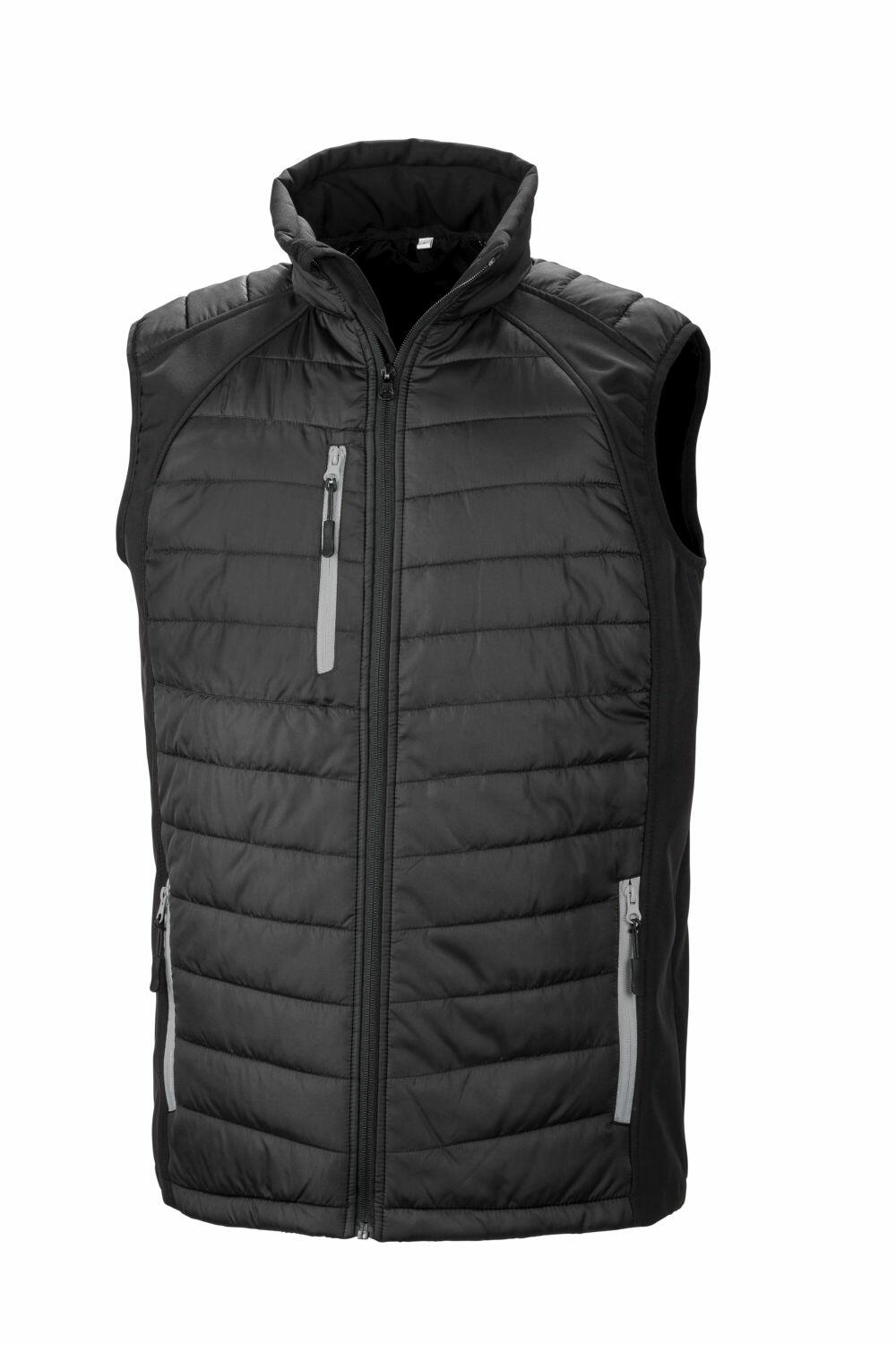 Genuine Recycled Compass Padded Softshell Gilet - Eco-Friendly Style