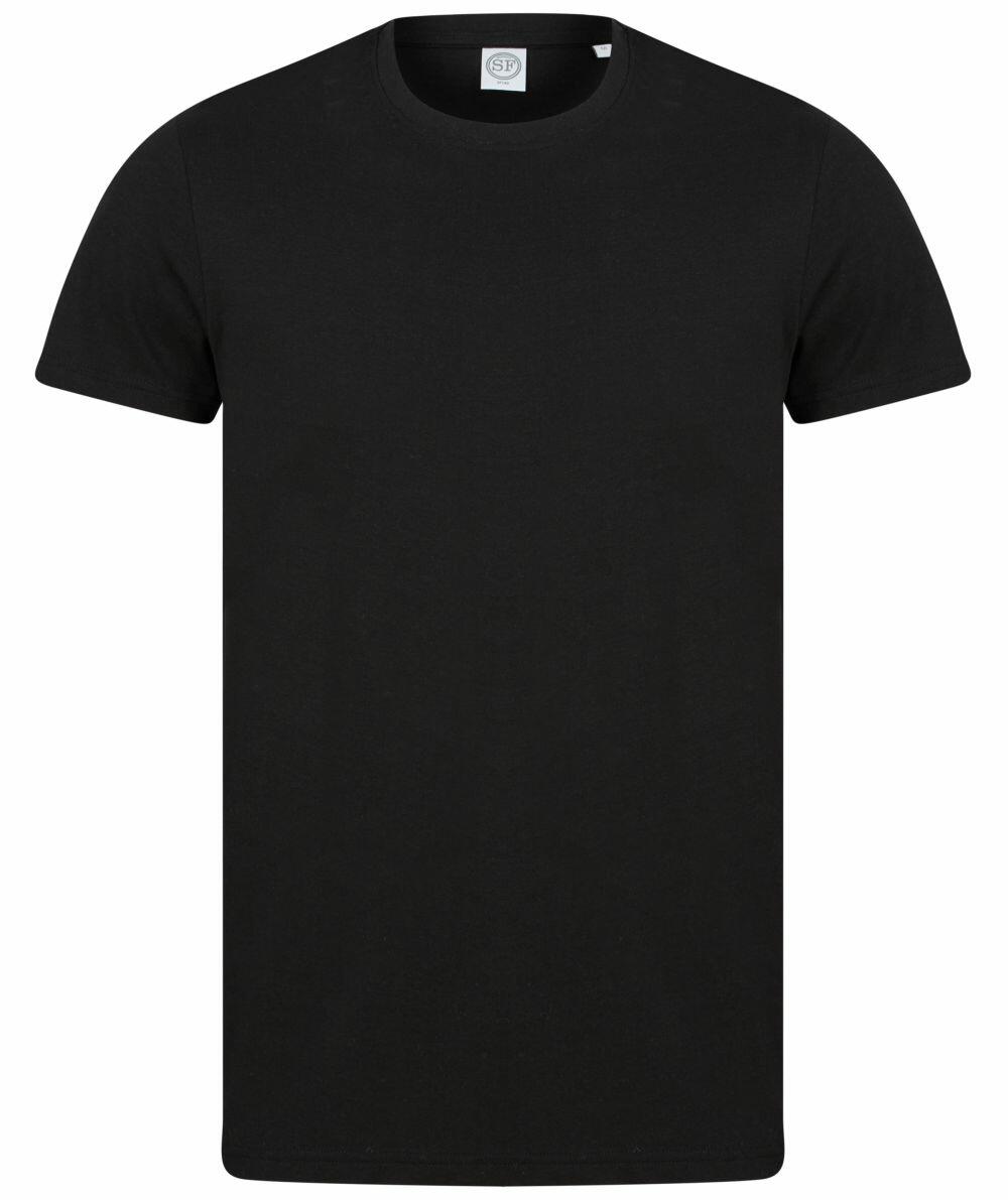 A Skinnifit SF140 t-shirt displayed on a white background.