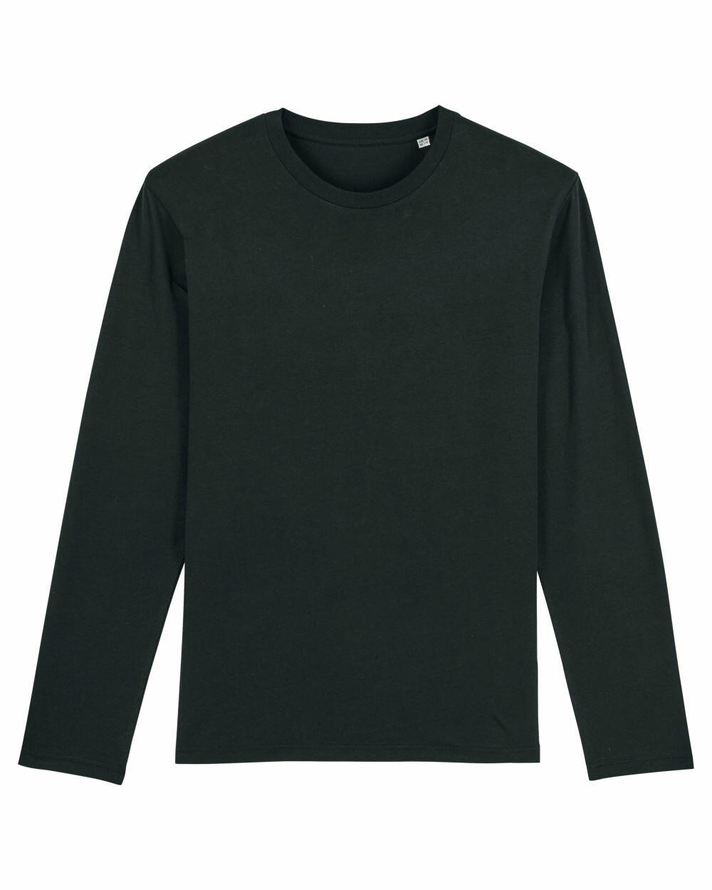 The product is a SX016 long-sleeve t-shirt by Stanley/Stella, shown on a white background.
