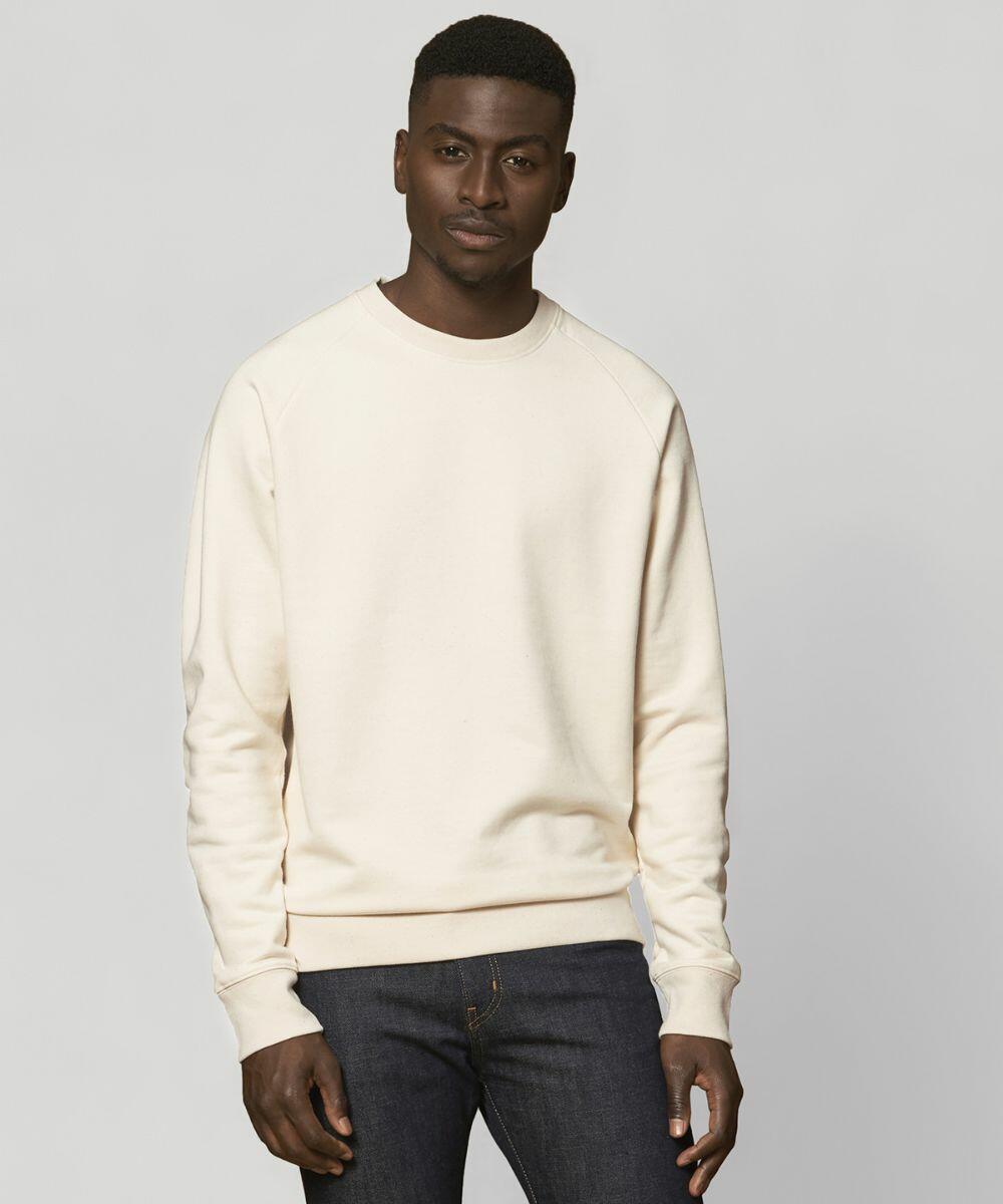 Cream colored crew neck sweatshirt online