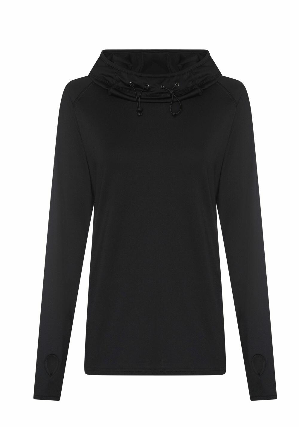 CLOVERY Women’s Sport Two-Tone Long Sleeve Hoodie – Kangaroo Pocket, Soft Cotton, Multiple Colors