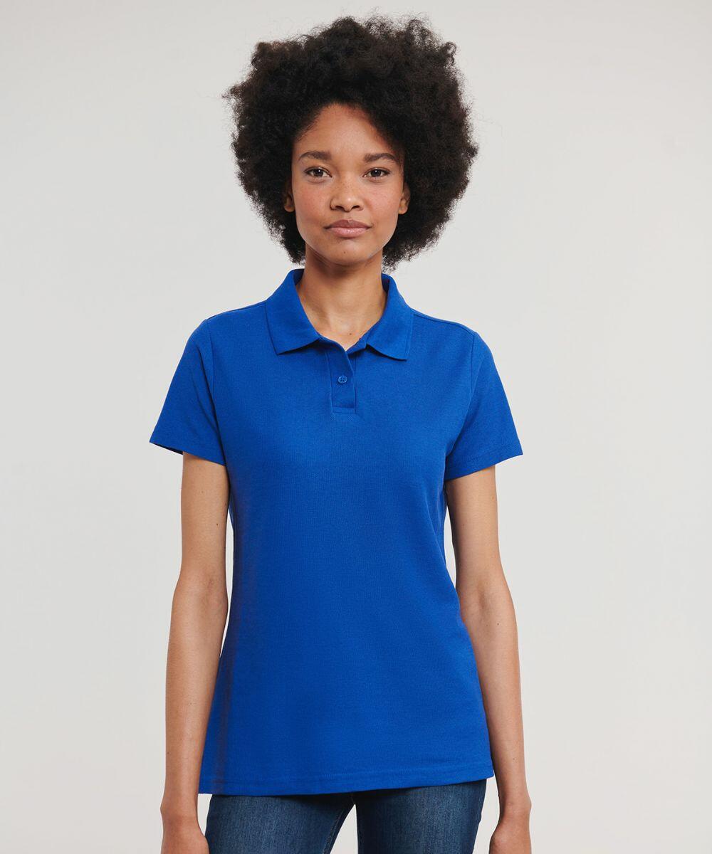 Polo Shirts Work Russell Women s Classic Polycotton Polo Shirt J539F