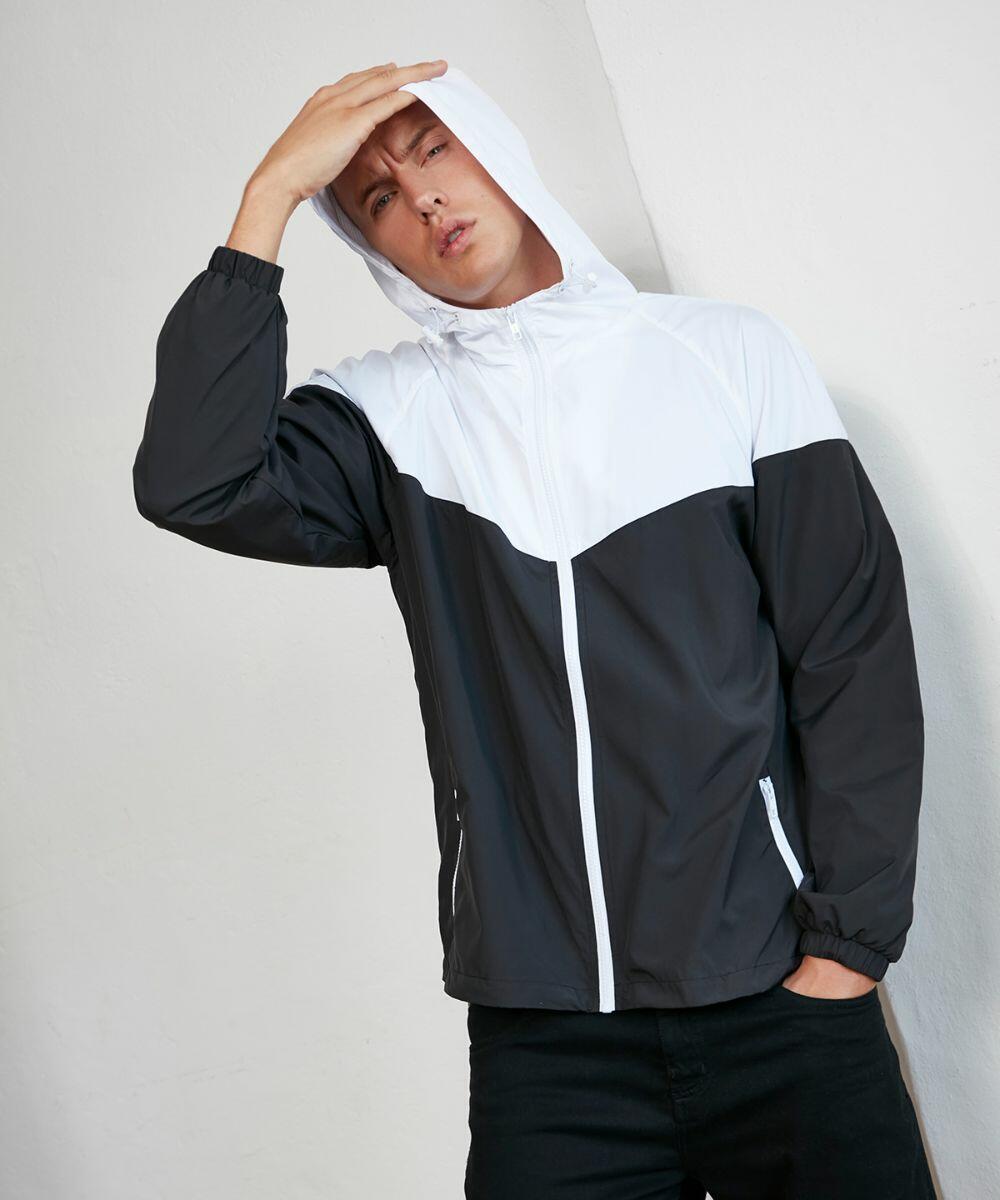 Black and white windrunner best sale