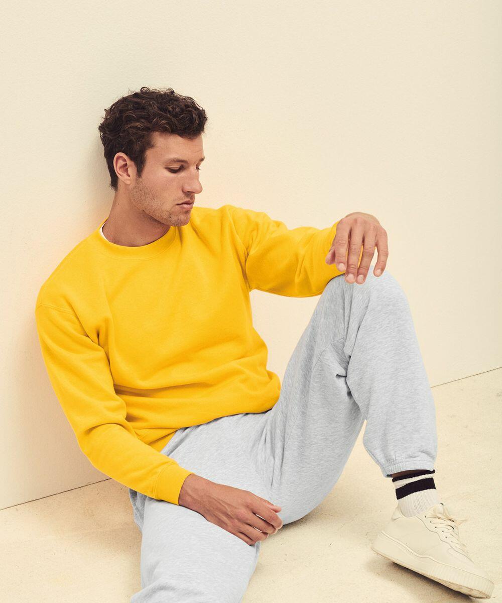 Fruit of the loom yellow sweatpants sale