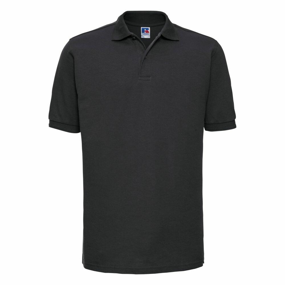 Durable Russell Men's Poly-Cotton Polo Shirt for Everyday Wear