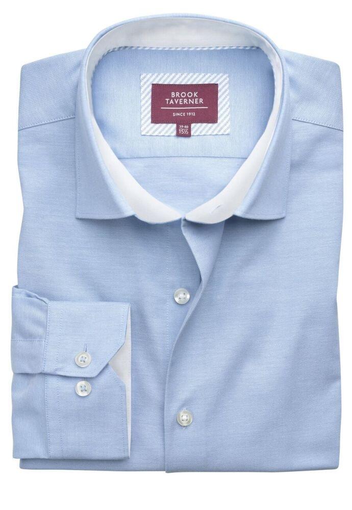 Brook Taverner Reno Stretch Oxford Shirt - Stylish & Comfortable Wear
