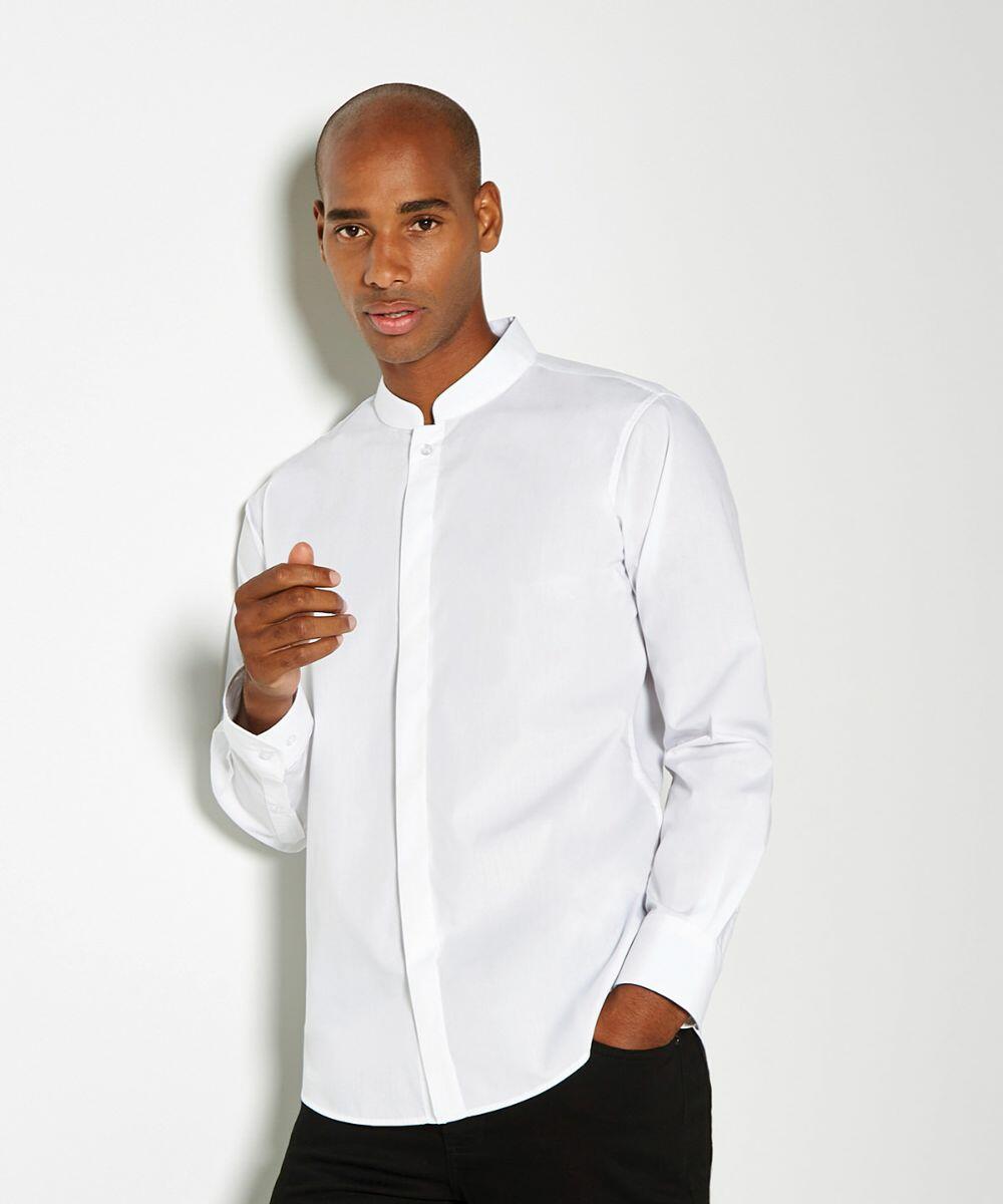 No collar long sleeve shop