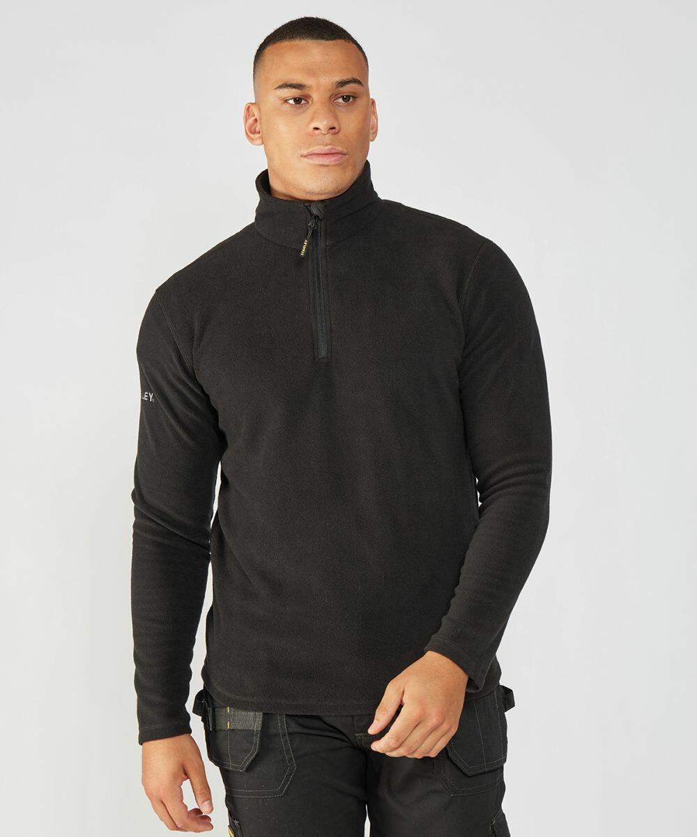 Men's short sleeve elongated slub hoodie top