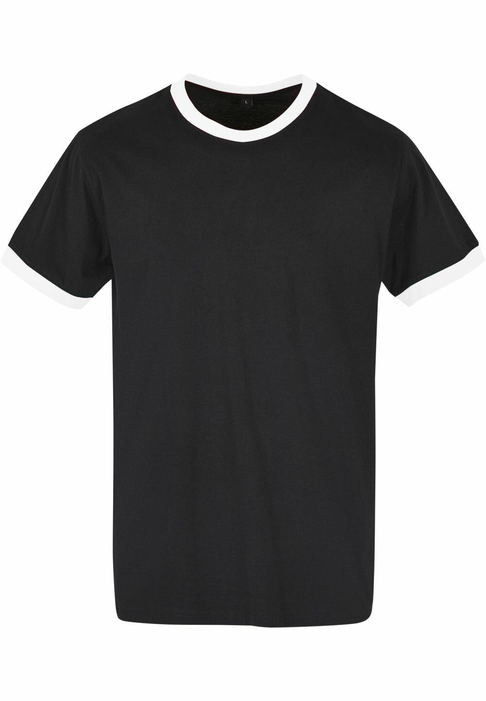 Build Your Brand Basic Ringer T shirt BB022