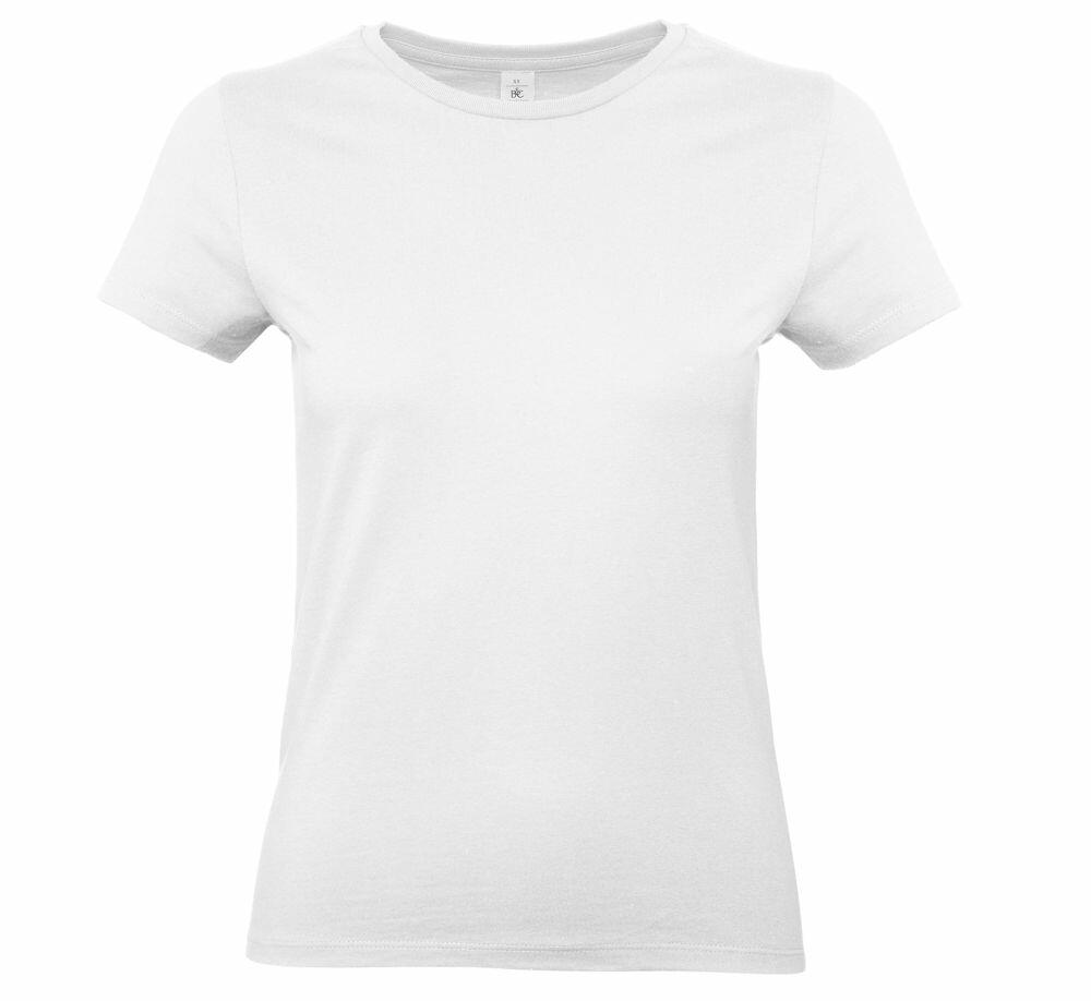 A B&C Collection B220F short-sleeve t-shirt is displayed against a white background.