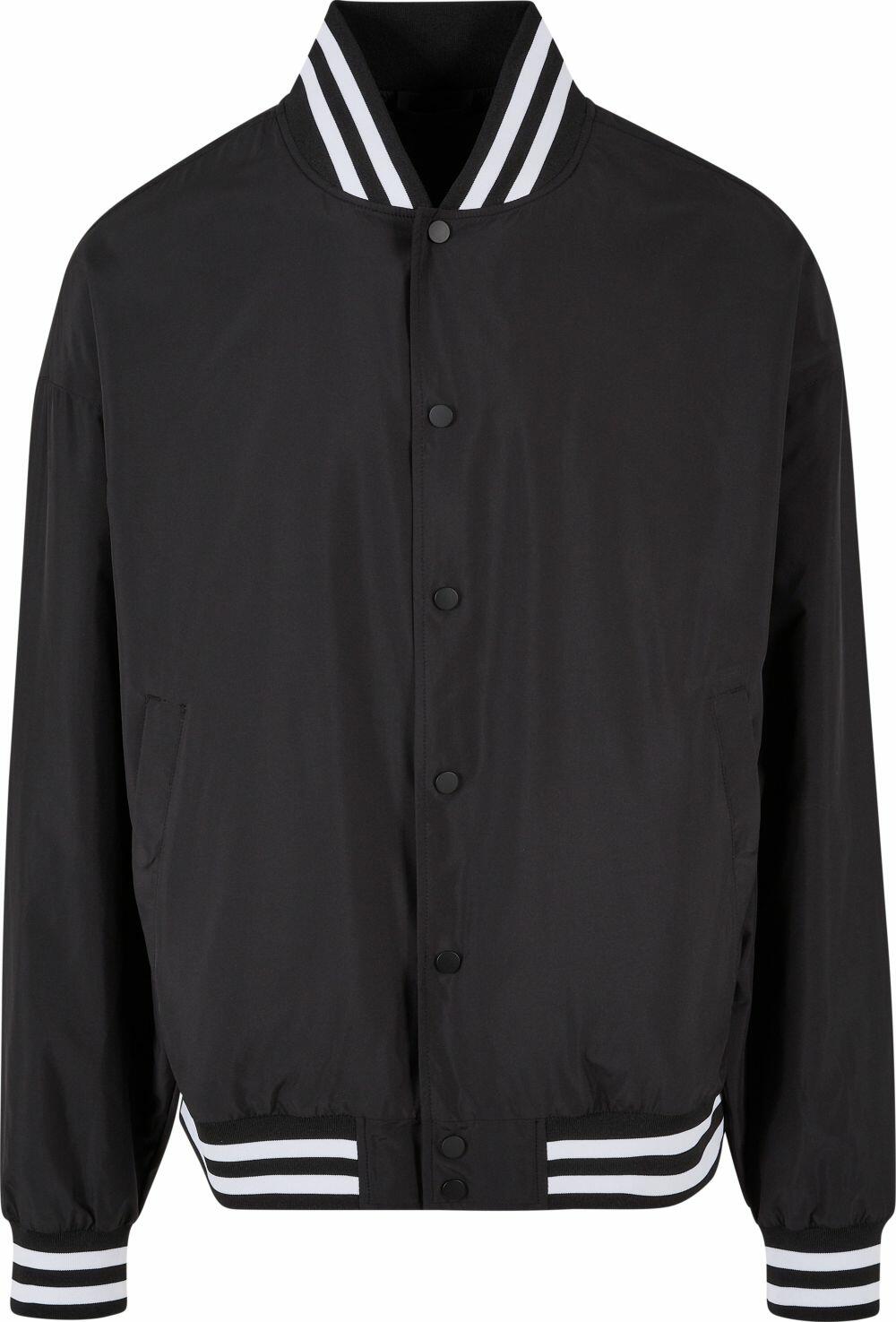 Black jacket with white stripes cheap