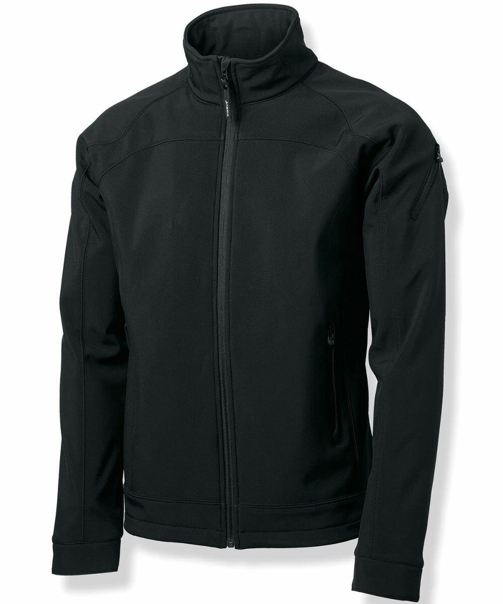 A Nimbus NB30M jacket in plain black featuring a high collar and zippered pockets.