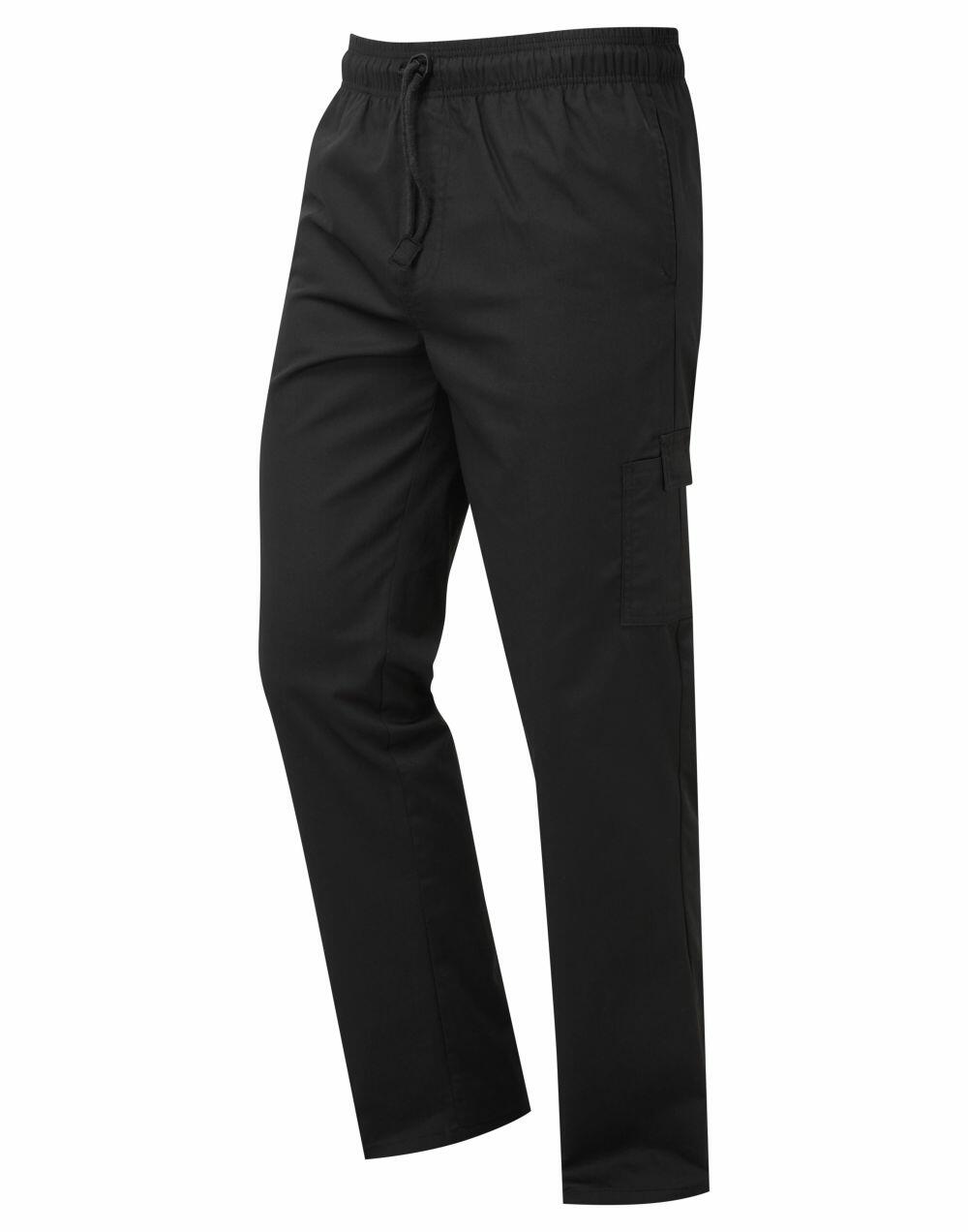 Premier Chef's Essential Cargo Pocket Trousers for Ultimate Comfort