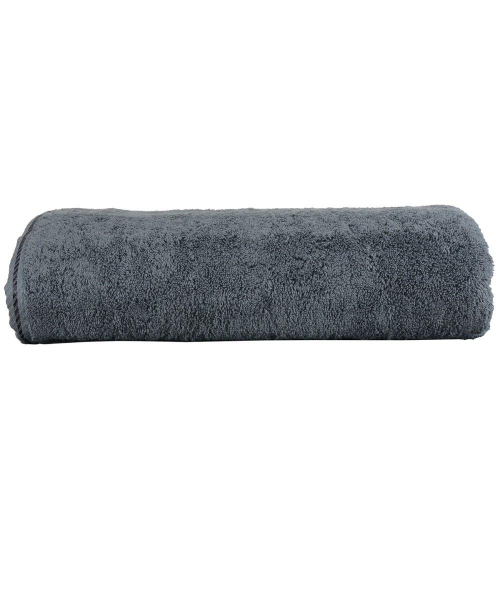 A rolled-up towel from A&R Towels, model AR038, displayed on a white background.