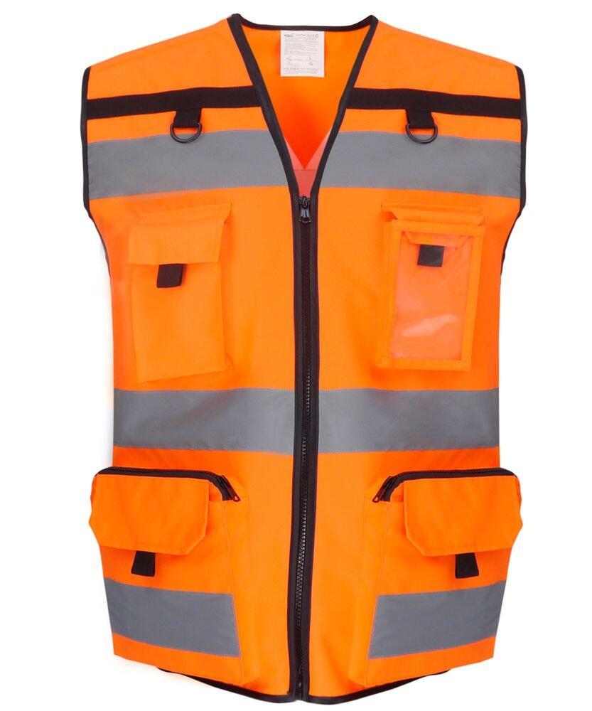 Yoko Hi-Vis Ripstop Tool Vest - Durable Workwear for Professionals