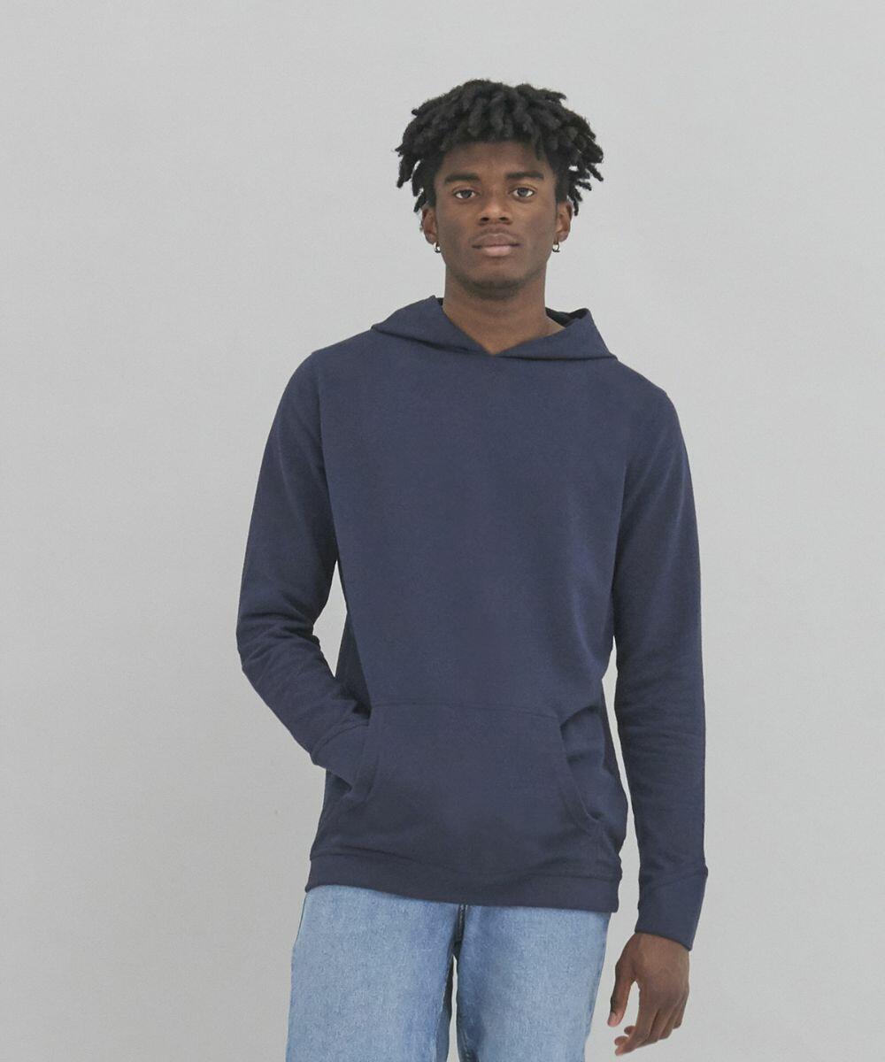 Blue hoodie and jeans sale