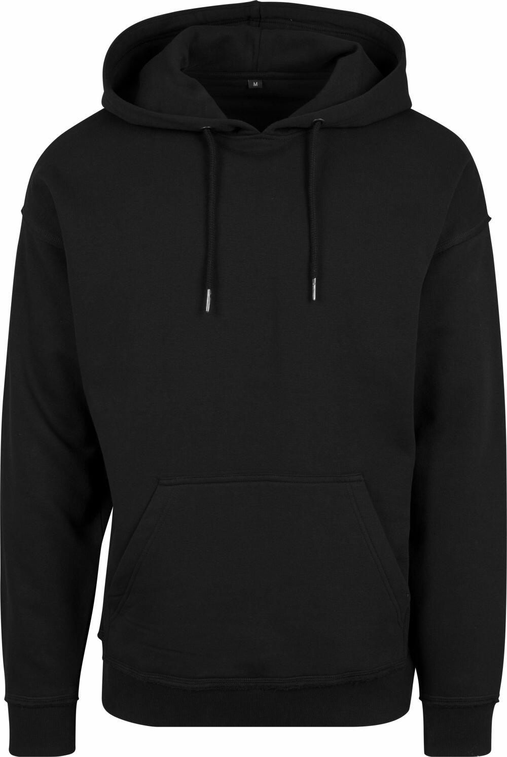 Plain black hooded sweatshirt online